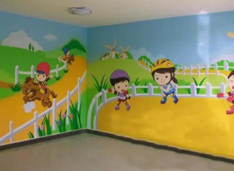 崇仁幼儿园墙体彩绘制作流程及注意事项