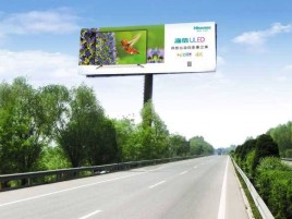崇仁高速擎天柱广告牌的特点和优势