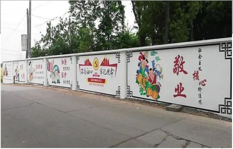 崇仁手绘墙画在现实中主要有哪些应用？