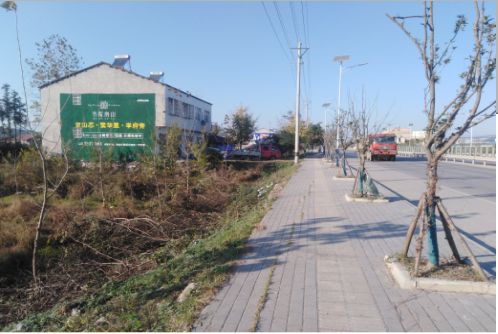 崇仁书山南院墙体广告