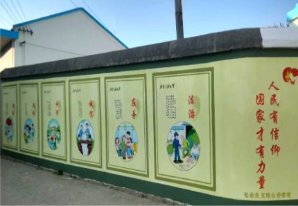 崇仁文化墙施工攻略